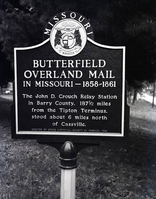 Butterfield stage sign